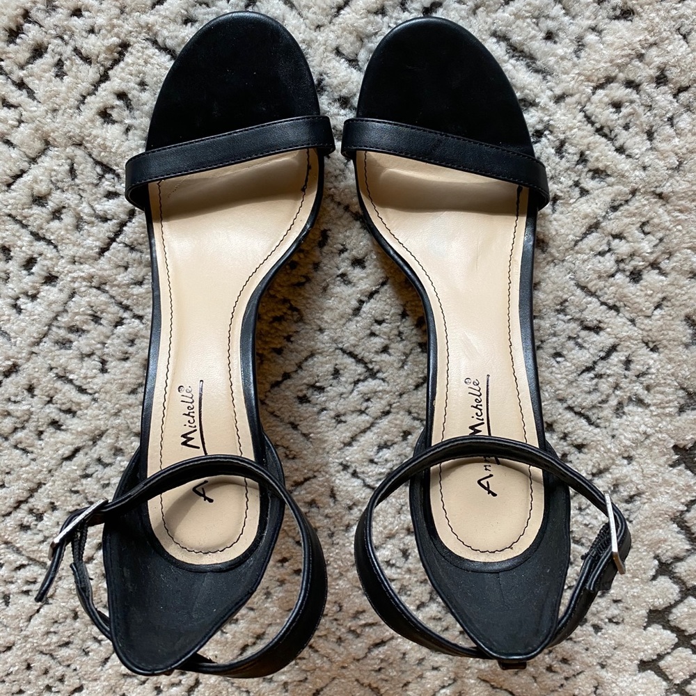 Anne Michelle strappy high heels